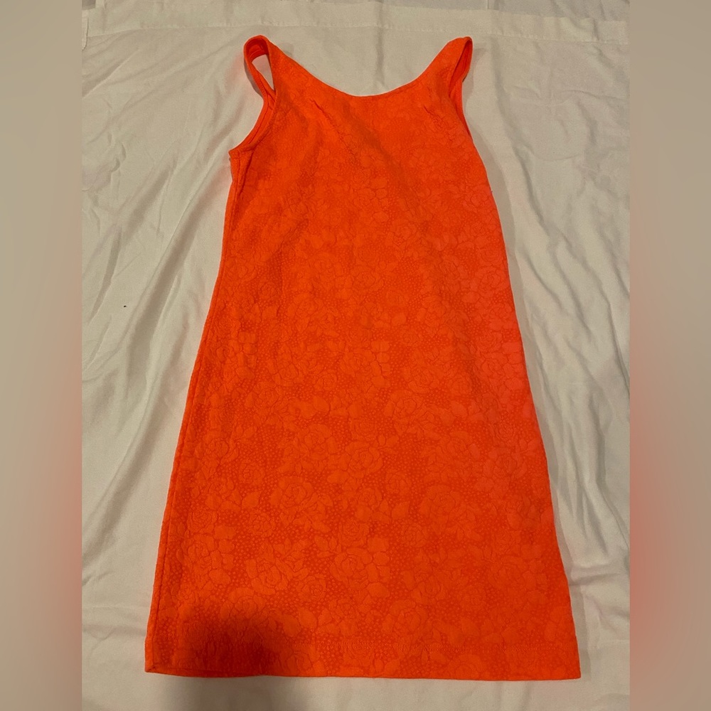 H&M dress. Hot pink.